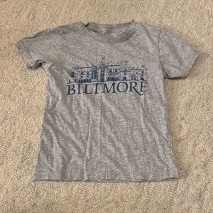 Gray Kids Short Sleeve Tee